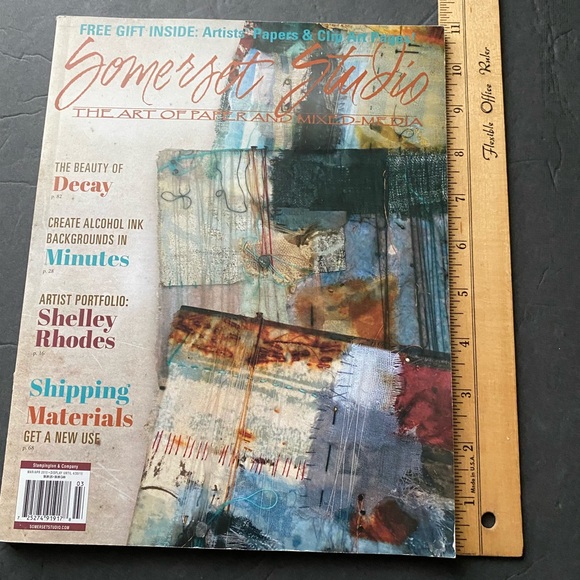 Somerset Studio The Art of Paper and Mixed Media Magazine March/ April 2015 - Picture 6 of 15